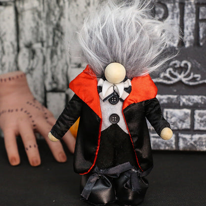 Halloween decorative figure vampire gnome for spooky party decorations