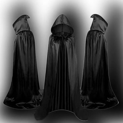 Halloween vampire cloak for adults – reversible cape for costumes & party