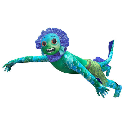 Children's Halloween Costume Sea Monster Cartoon Overall Unisex for Party & Carnival