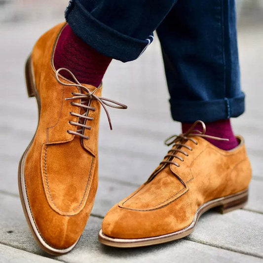 Wesley – Elegante Herren-Business-Schuhe aus veganem Wildleder