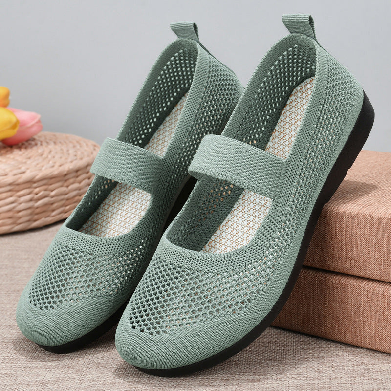 Alison – Atmungsaktive Damen-Schuhe mit Gewebtem Design