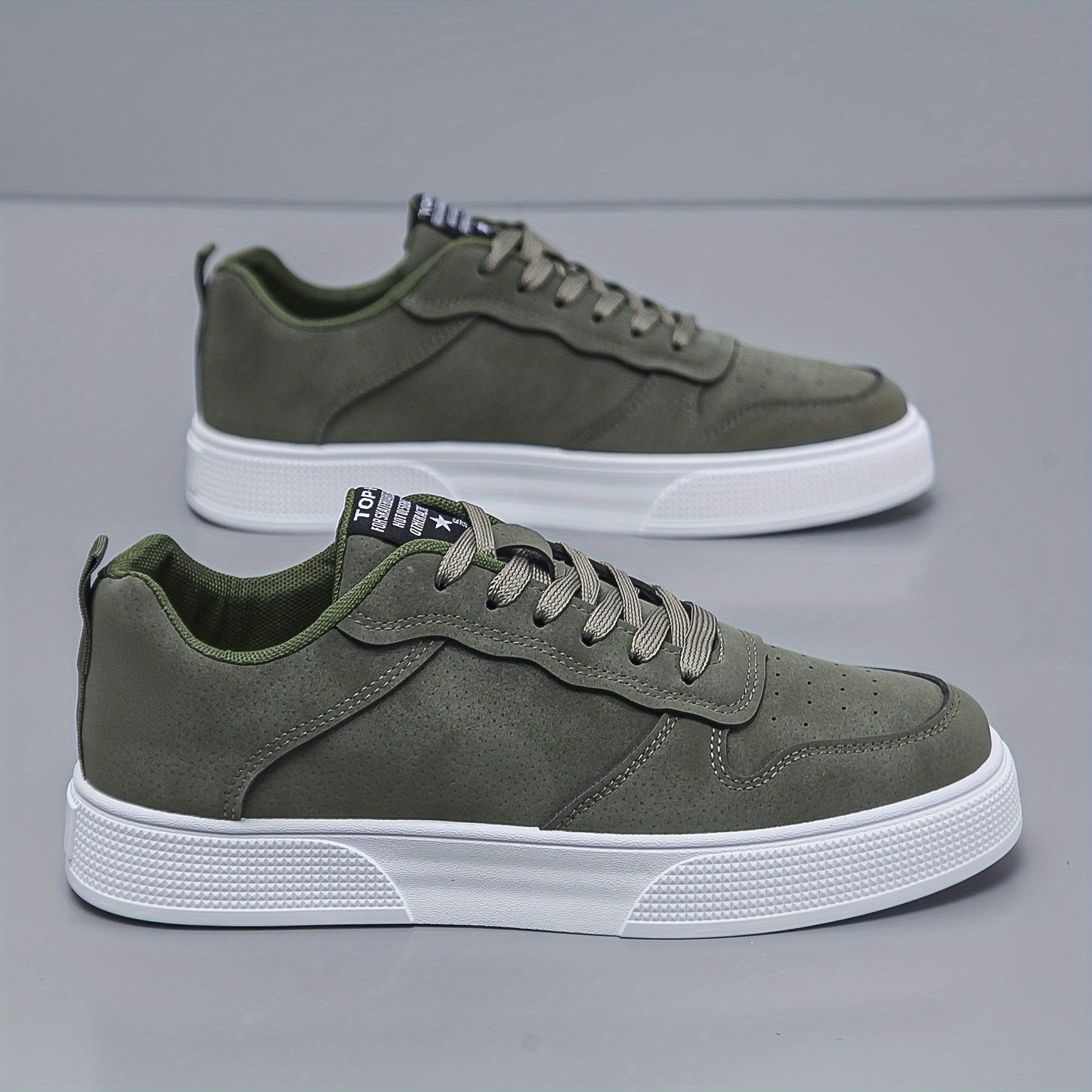 Herren Sneaker Low Top Freizeit Turnschuhe für Alltag und Sport