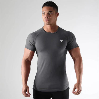 Rory – Kurzarm Fitness T-Shirt aus schnelltrocknendem Material