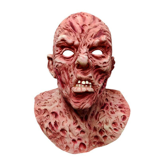 Halloween Men's Latex Mask Freddy – Creepy Horror Mask for Adults, Costume & Party