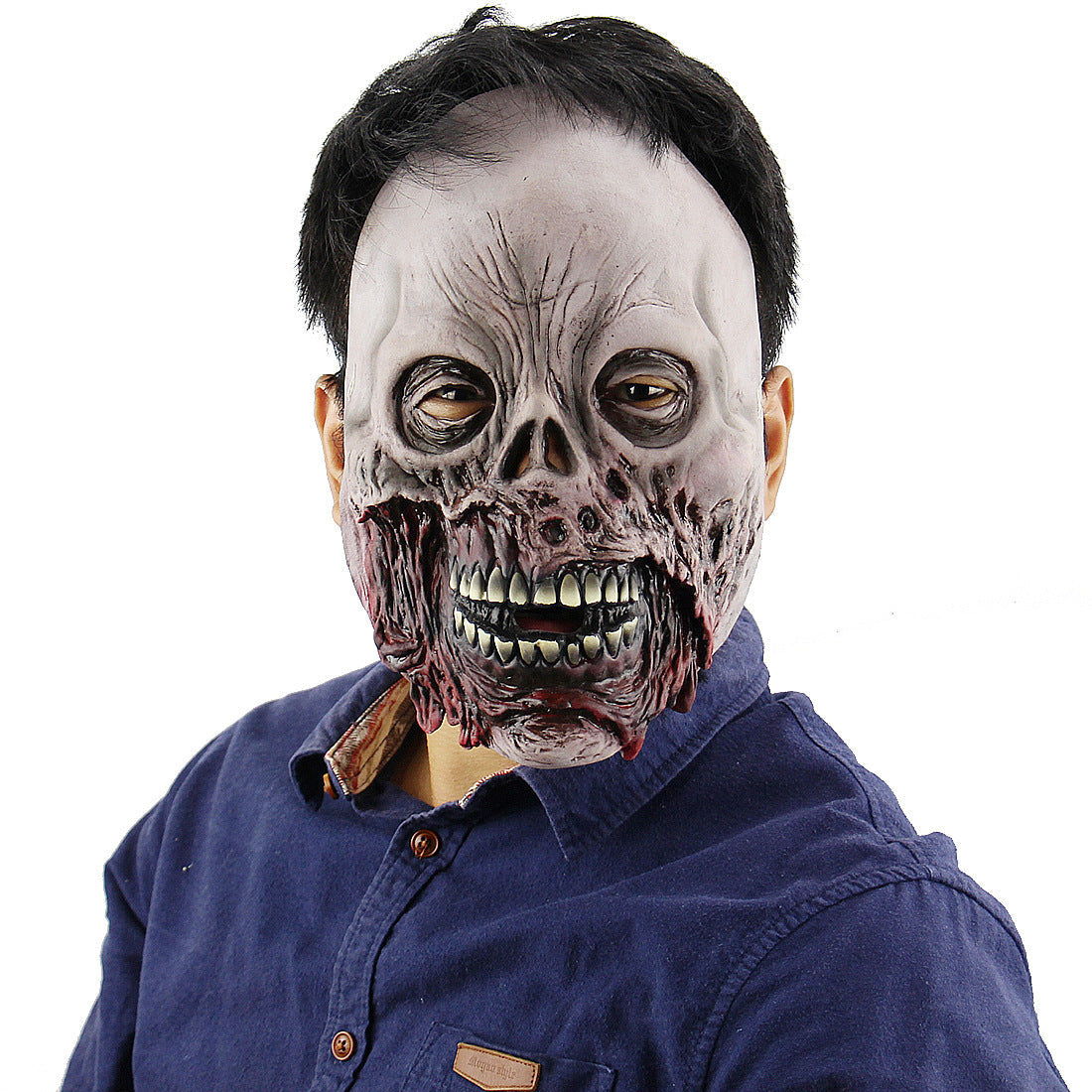 Halloween Creepy Vampire Demon Mask for Adults – Unisex Costume Mask for Halloween Parties & Decoration