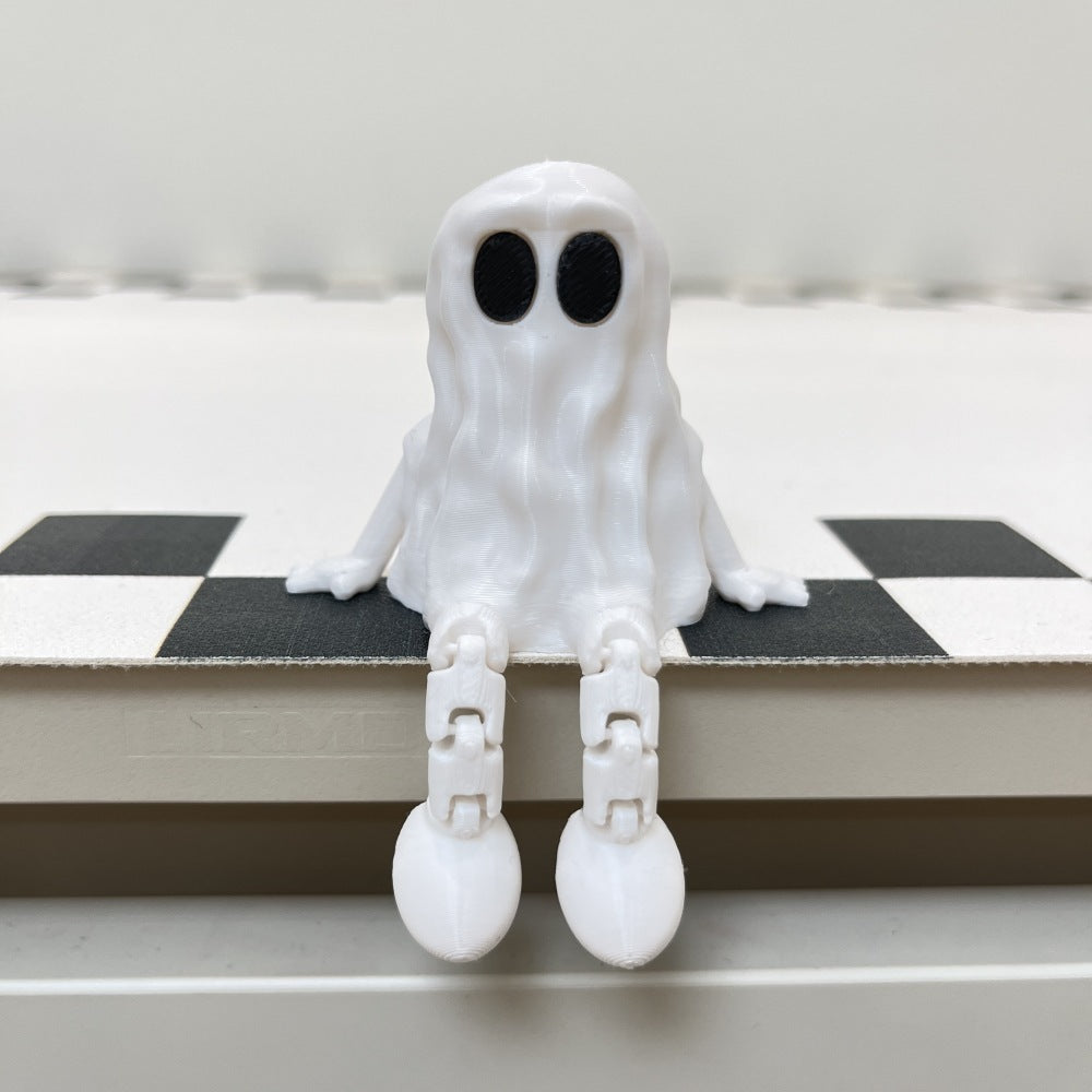 Halloween Ghost Figure Decoration – Funny 3D-Printed Spooky Decoration for Parties & Home
