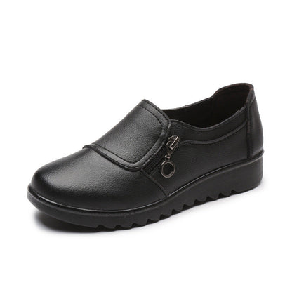 Liam – Bequeme flache Schuhe aus veganem Leder