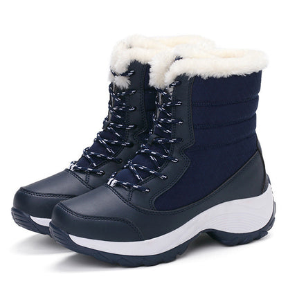 Anna – Flauschige, warme Knöchelstiefel für Damen im Winter