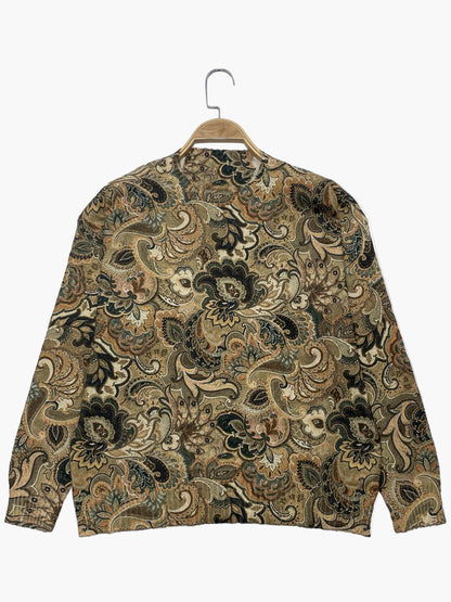 Damen Vintage-Pullover mit Paisley-Muster – Modischer Alltagsbegleiter