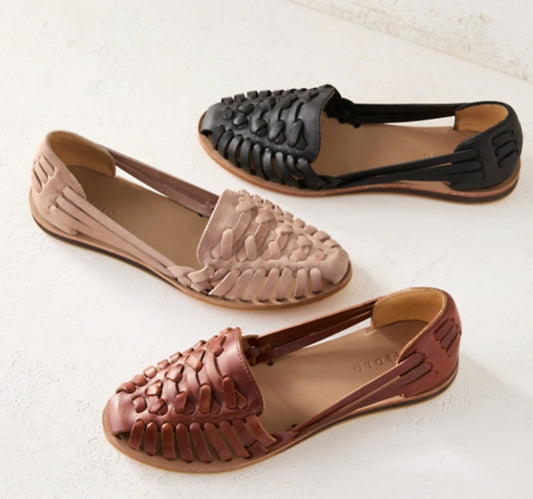 Women's casual slip-ons with cut-out design – comfortable loafers for everyday and office use