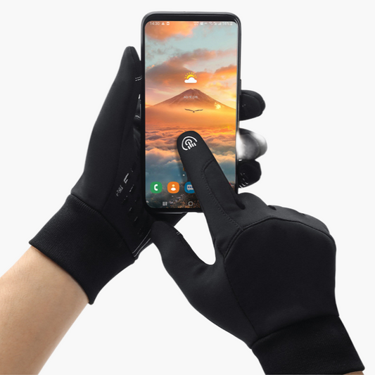 Men's Touchscreen Winter Gloves – Windproof, Waterproof, Ideal for Outdoor and Sports