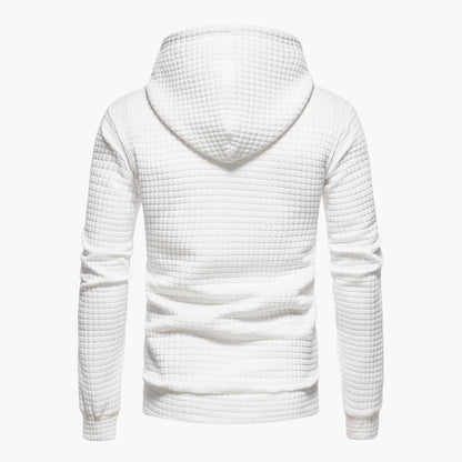 Herren Kapuzenpullover Kariert – Moderner Freizeit Hoodie mit Komfort und Stil