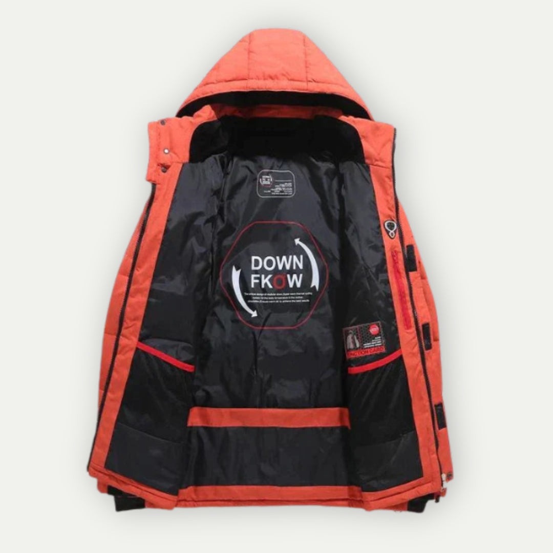 Herren Winter Daunenjacke – Outdoor Warm & Modisch, Sportlicher Look, Vielseitig für Alltag und Freizeit