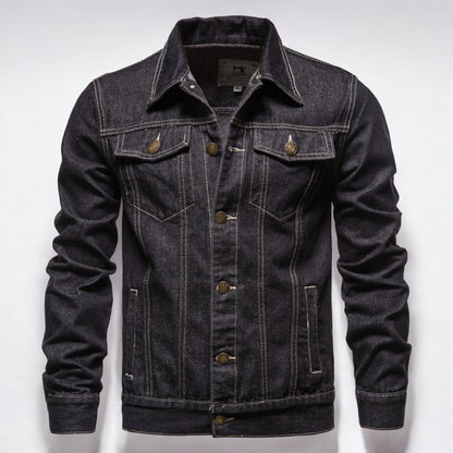 Men's denim jacket in classic style – versatile transitional jacket for everyday and leisure use