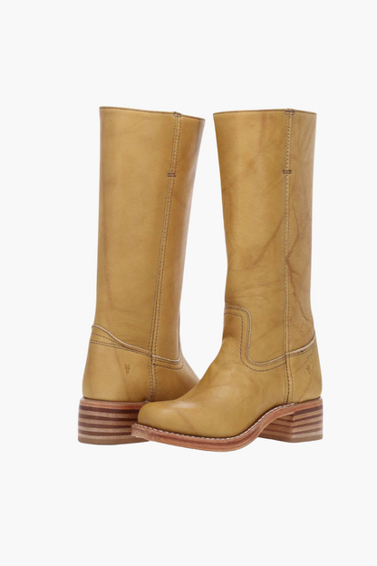 Women's Boots Western Style Classic – Fashionable Block Heel Boots for Everyday and Leisure