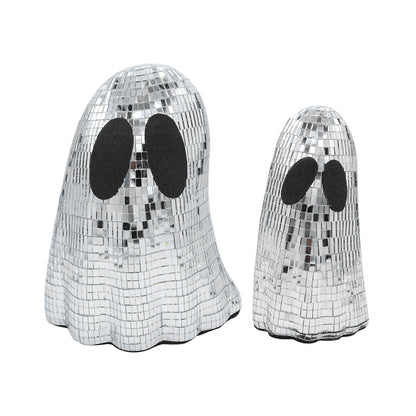 Halloween decoration ghost figure – Reflective disco ghost for party & spooky atmosphere