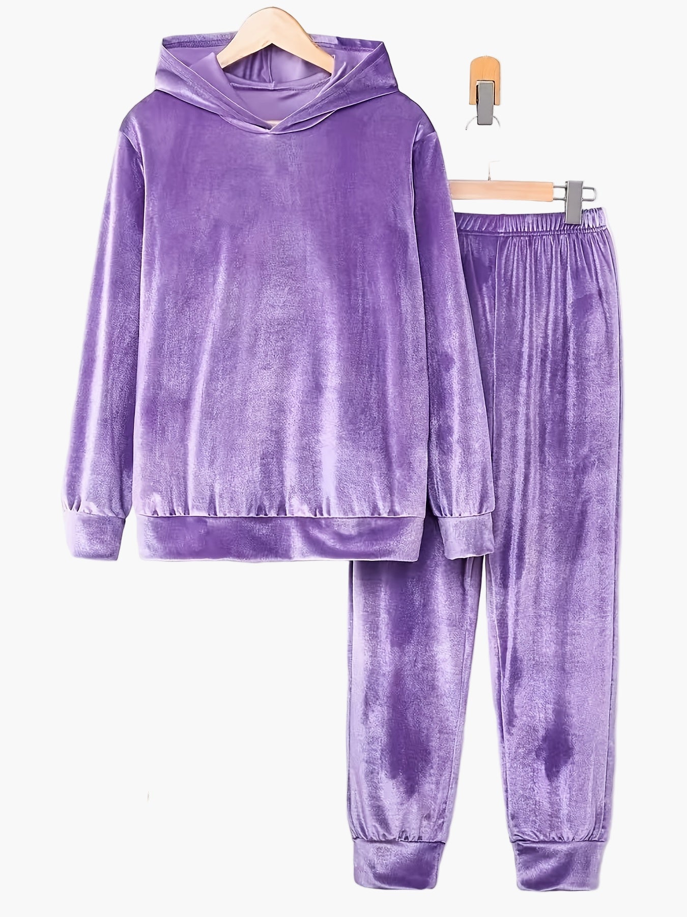 Women's casual home suit set with hoodie and jogging pants – comfortable lounge and casual style