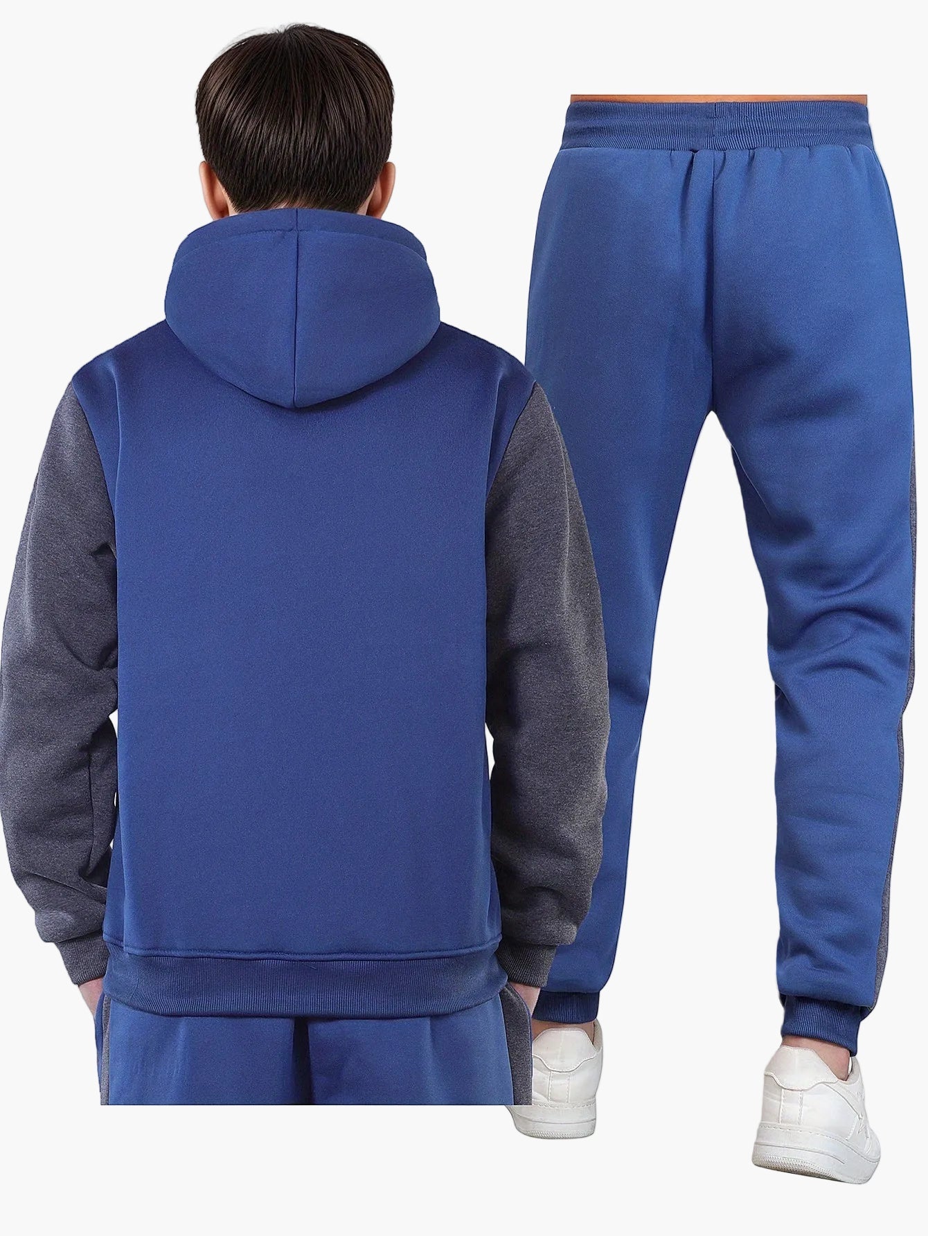 Men's Tracksuit Set – Casual Sports Hoodie & Jogging Pants – Comfortable Look for Everyday and Fitness