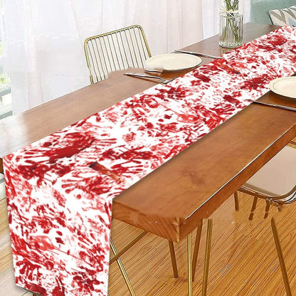 Halloween table runner for spooky table decoration – perfect for Halloween parties and spooky atmosphere