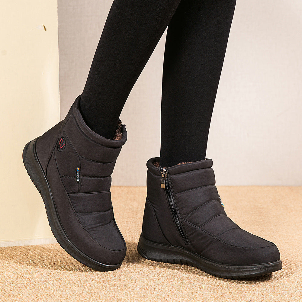 Christine – Wasserfeste Schneestiefel für Damen mit flachen Absätzen und rutschfester Sohle