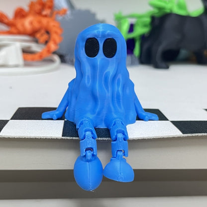 Halloween Ghost Figure Decoration – Funny 3D-Printed Spooky Decoration for Parties & Home