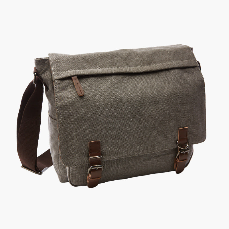 Men's Vintage Style Shoulder Bag – Everyday, Work & Leisure – Carlos Messenger Bag