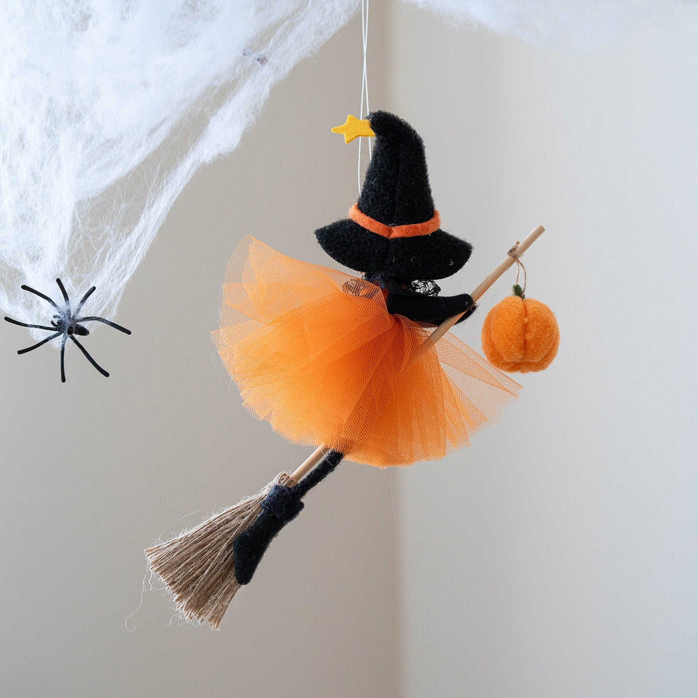 Halloween decoration hanging witch dolls for children – European style, perfect for Halloween party & haunted house