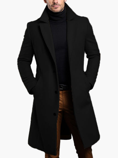Men's Coat Classic Modern Business & Leisure