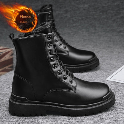 Larry – Herrenstiefel mit Samt und Wärmeisolierung