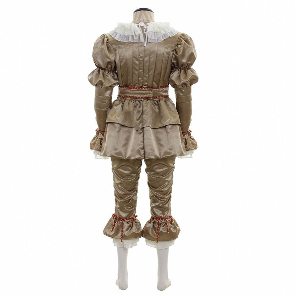 Halloween Pennywise Clown Costume for Adults – Creepy Party Outfit