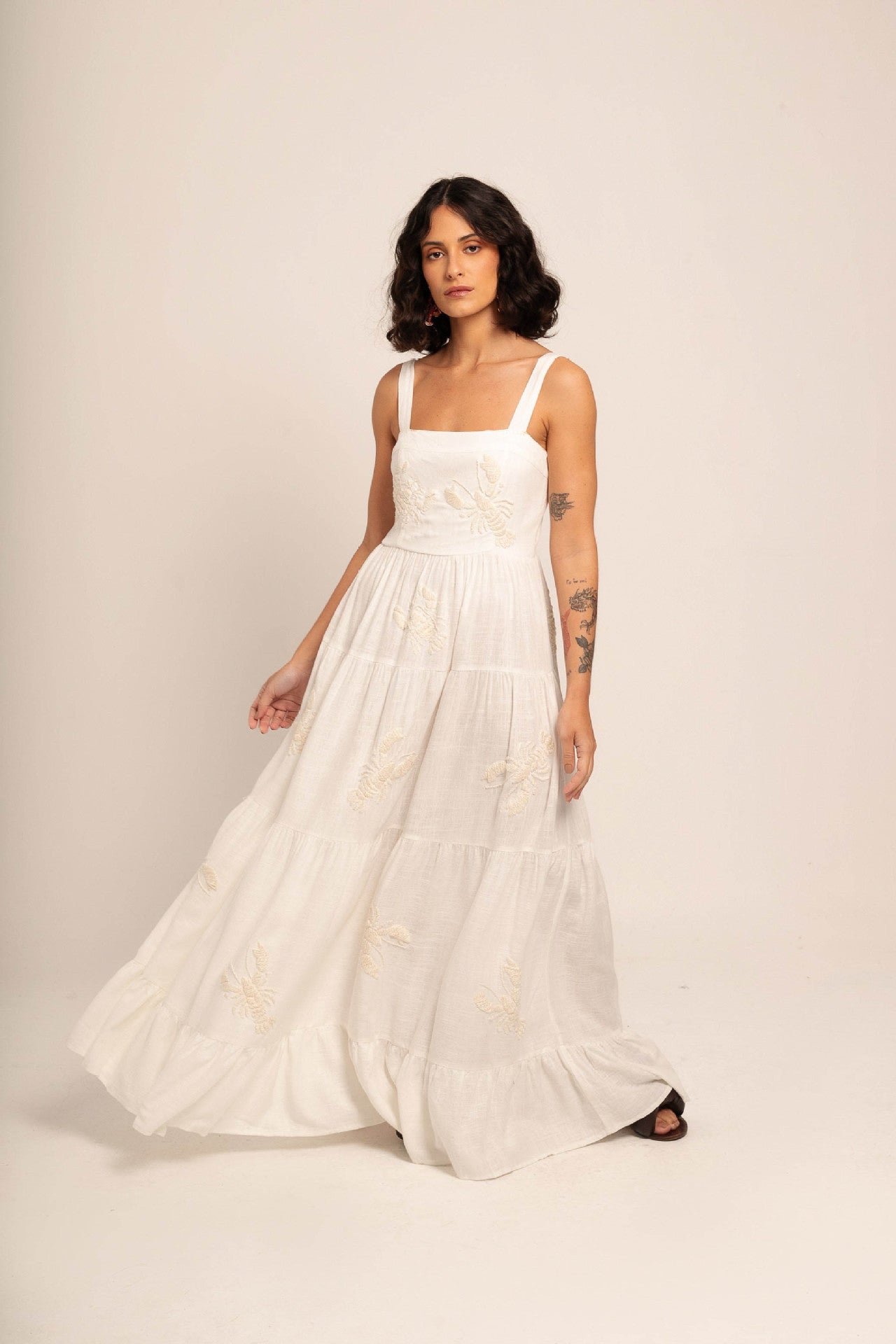 Mandy – Langes Strandkleid für Damen