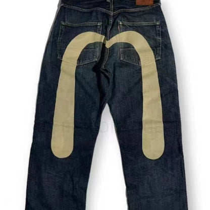 Jerry – Stylish men's loose jeans with classic print