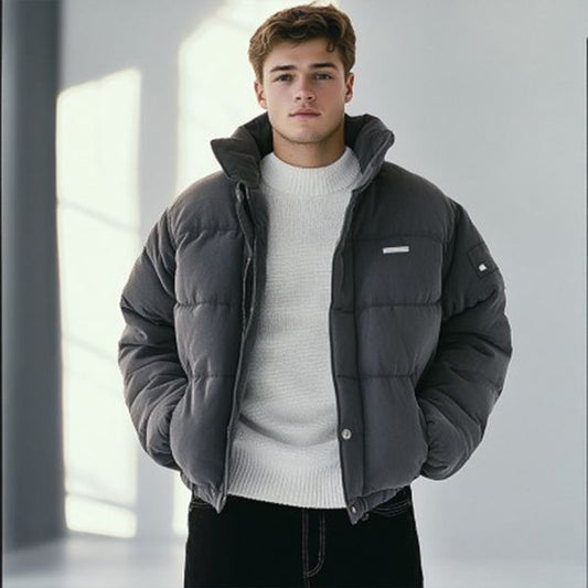 Herren Winter Steppjacke – Modischer Outdoor Begleiter für kalte Tage
