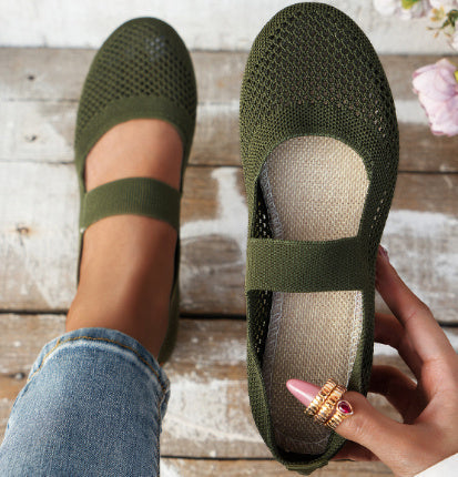 Alison – Atmungsaktive Damen-Schuhe mit Gewebtem Design