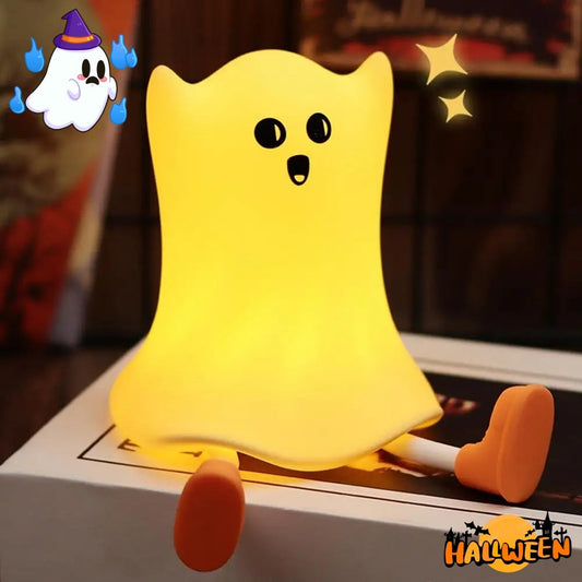 Halloween Night Light Ghost Children – Cute LED Decorative Lamp for Halloween Decoration & Children's Room
