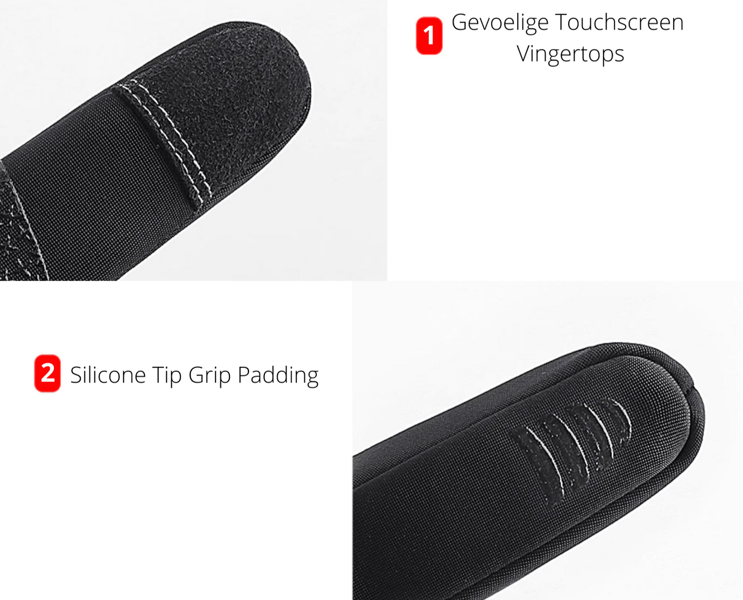 Men's Touchscreen Winter Gloves – Windproof, Waterproof, Ideal for Outdoor and Sports
