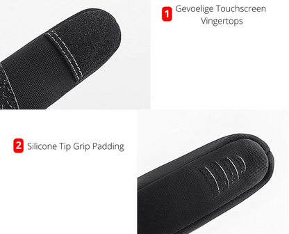Men's Touchscreen Winter Gloves – Windproof, Waterproof, Ideal for Outdoor and Sports