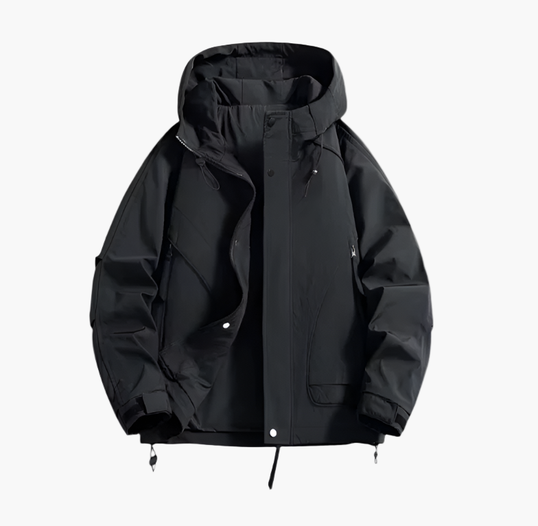 Herren Outdoor Windbreaker Jacke – Sportliche Übergangsjacke für Freizeit & Alltag