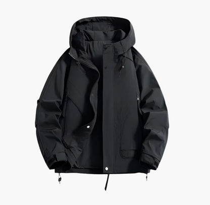 Herren Outdoor Windbreaker Jacke – Sportliche Übergangsjacke für Freizeit & Alltag