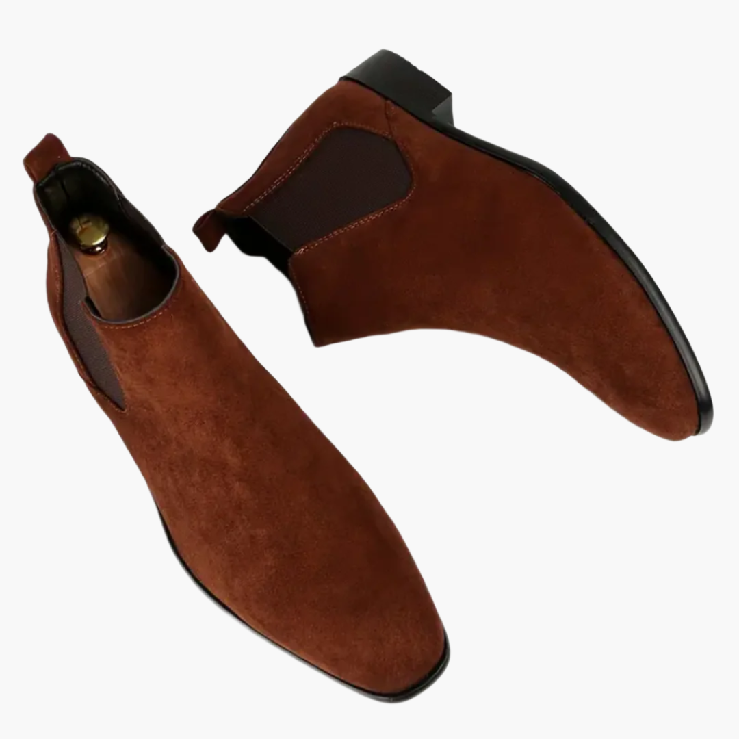 Men's Chelsea Boots Classic Elegant Ankle Boots for Everyday and Office