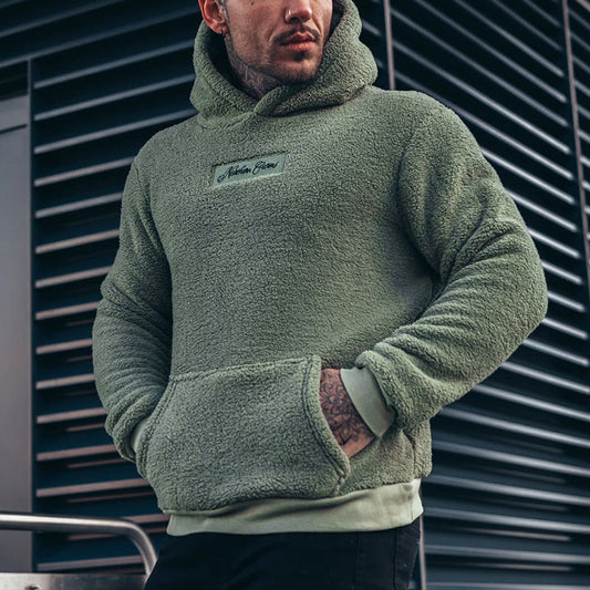 Herren Kapuzenpullover Plüsch Style – Gemütlicher Freizeit Hoodie für maximalen Komfort
