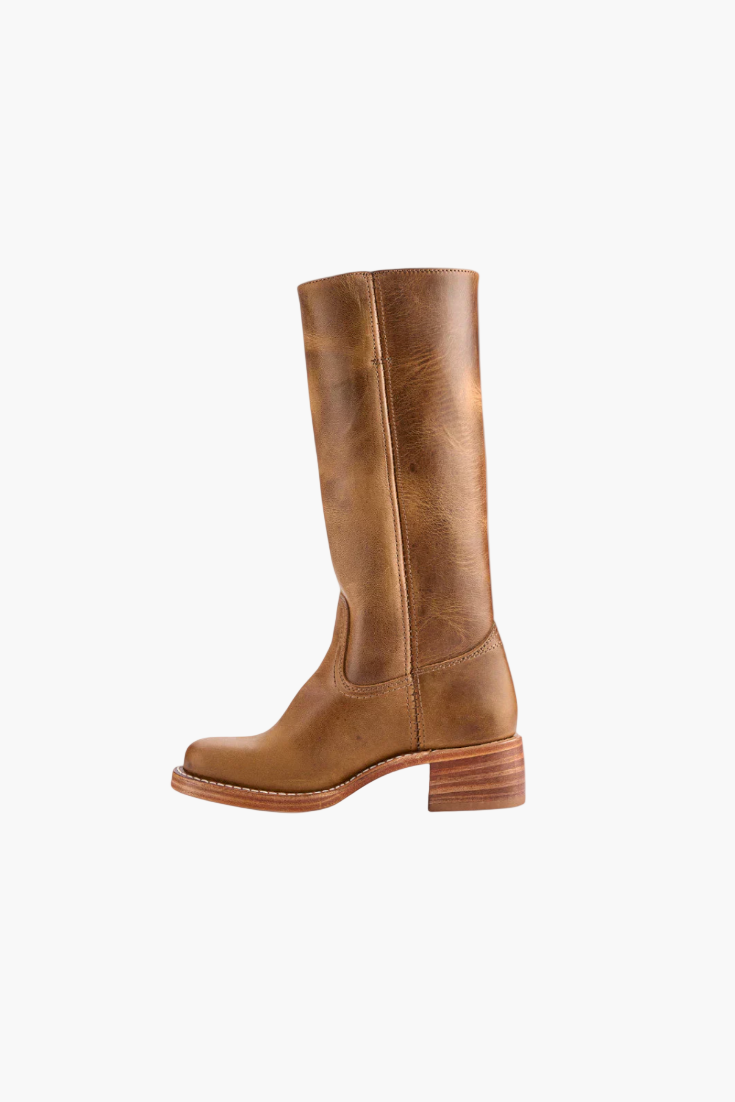 Women's Boots Western Style Classic – Fashionable Block Heel Boots for Everyday and Leisure