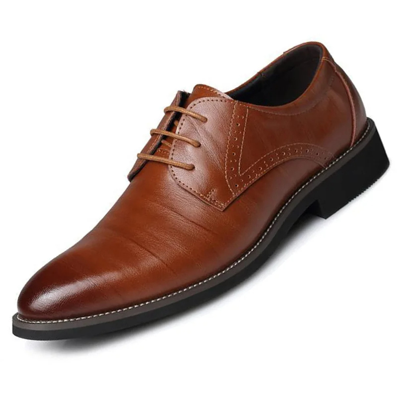 Men's Business Oxford Shoes – Classic Lace-ups for Office & Occasions