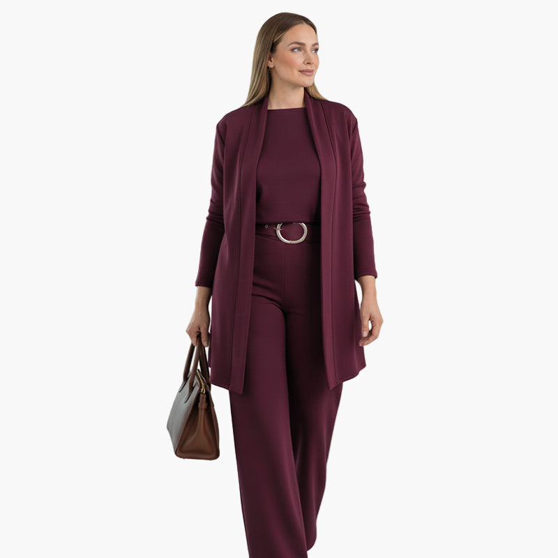 Damen Business Dreiteiler – Elegantes und Vielseitiges Outfit für Alltag und Büro