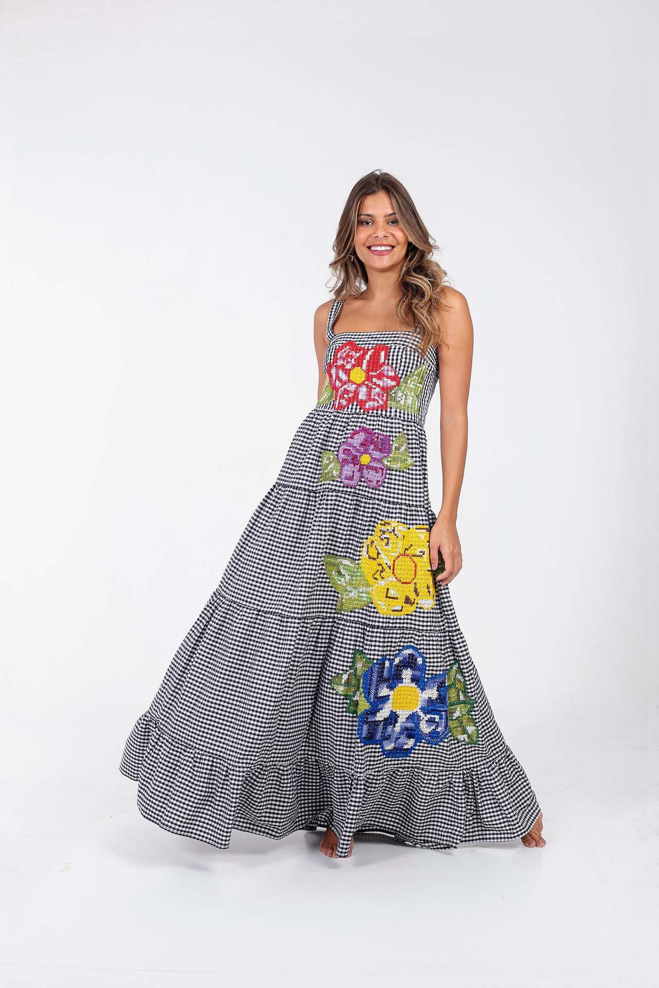Mandy – Langes Strandkleid für Damen
