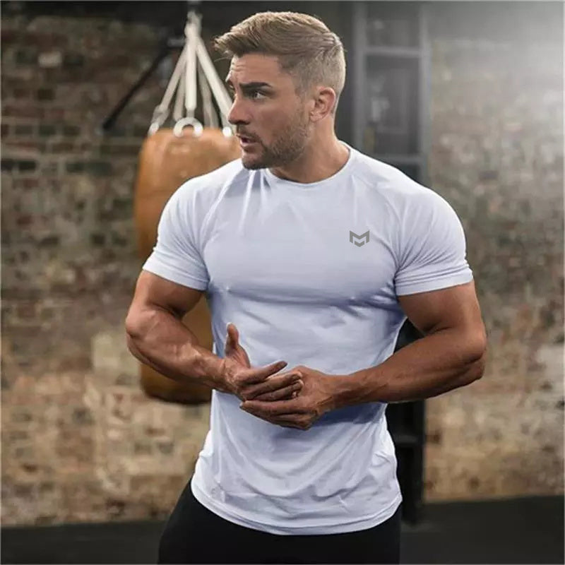 Rory – Kurzarm Fitness T-Shirt aus schnelltrocknendem Material