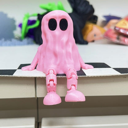 Halloween Ghost Figure Decoration – Funny 3D-Printed Spooky Decoration for Parties & Home