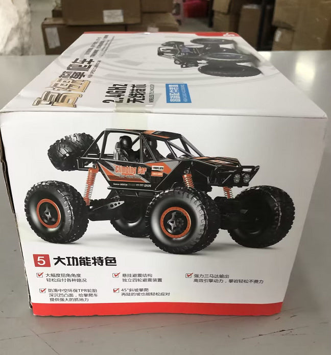 Remote-Controlled Offroad RC Car for Kids – 1:14 Monster Truck, 6-Channel, Family and Outdoor Fun