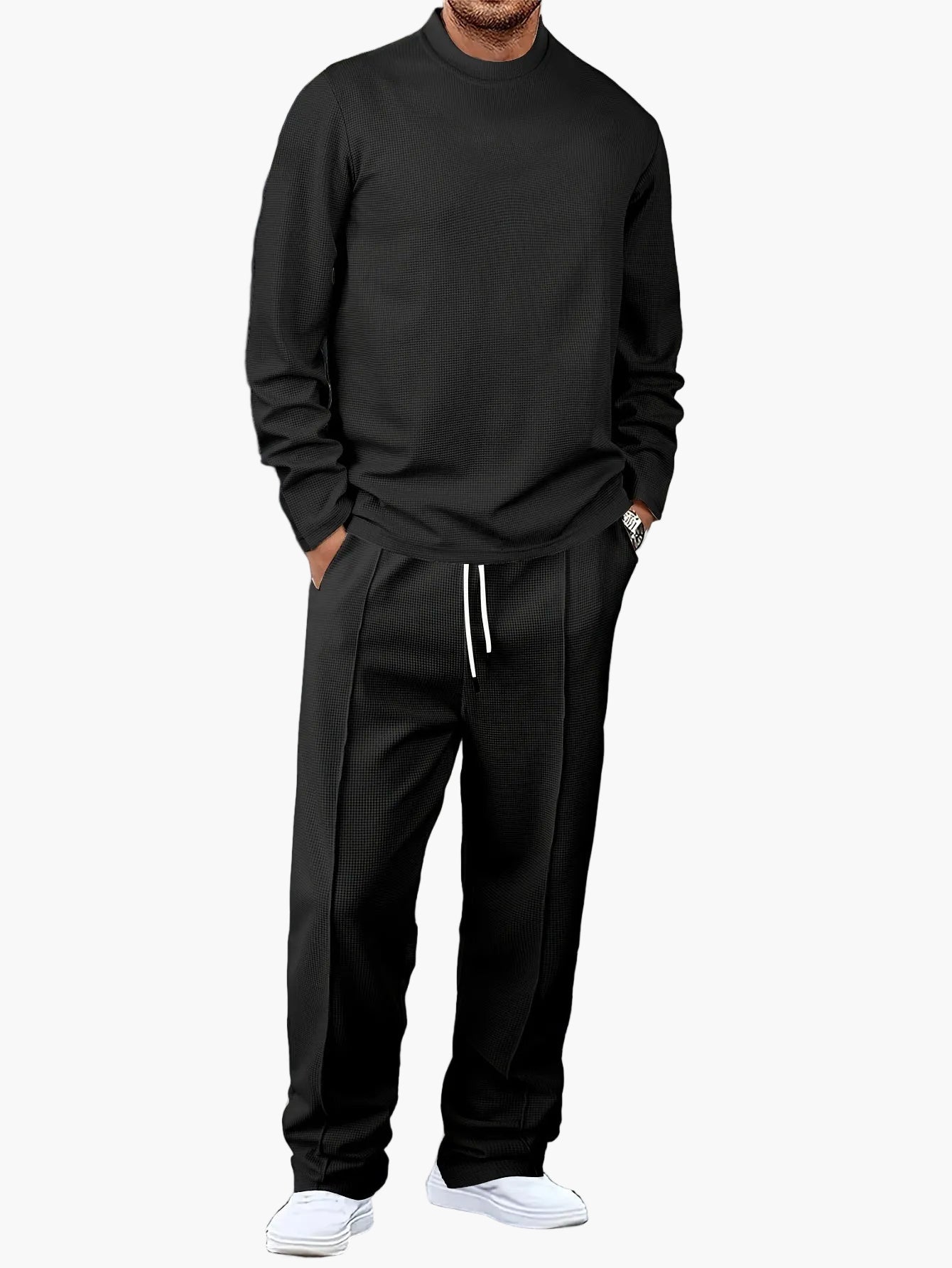 Men's Casual Tracksuit Set – Comfortable Street Style for Everyday & Sports