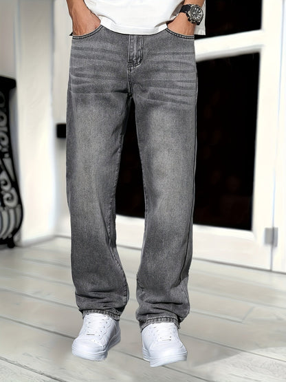Herren Jeans Straight Fit – Zeitloser Urban Style für Alltag & Freizeit